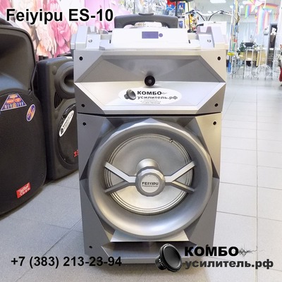 Отзыв: Колонка Feiyipu ES-10 - Звёзд с неба не хватает, для мини дискотек и утренников сойдёт.
