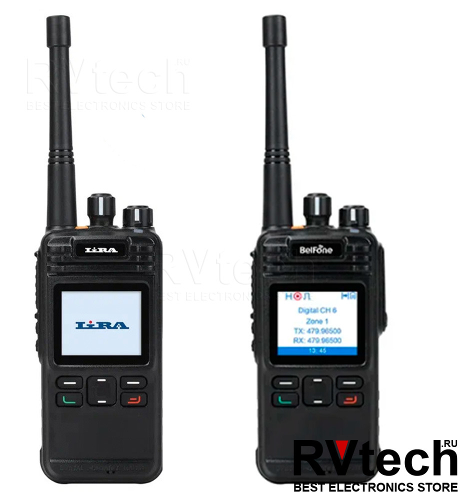 Рация Belfone BF-TD512 (В России Lira DP-2600 DMR) с шифрованием AES-256