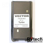 АКБ Vector BP-44 TURBO, шт, Купить АКБ Vector BP-44 TURBO, шт в магазине РадиоВидео.рф, Аккумуляторы Vector