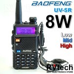 Рация Baofeng UV-5R 8W, 3 режима, (Alofeng / Алофенг), Купить Рация Baofeng UV-5R 8W, 3 режима, (Alofeng / Алофенг) в магазине РадиоВидео.рф, Рации Baofeng