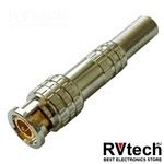 Разъемы, штекера, соединители - RG-51 BNC под винт (GOLD), Купить Разъемы, штекера, соединители - RG-51 BNC под винт (GOLD) в магазине РадиоВидео.рф, Комплектующие