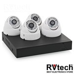 Комплект видеонаблюдения ДОМ, Купить Комплект видеонаблюдения ДОМ в магазине РадиоВидео.рф, Комплекты видеонаблюдения