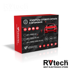 Комплект VEGATEL AV1-900E-kit, Купить Комплект VEGATEL AV1-900E-kit в магазине РадиоВидео.рф, Усилители сотовой связи для автомобиля (GSM, 3G, 4G)