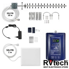 Комплект Titan-1800/2100 (14Y, LED), Купить Комплект Titan-1800/2100 (14Y, LED) в магазине РадиоВидео.рф, Комплекты для усиления сотовой связи