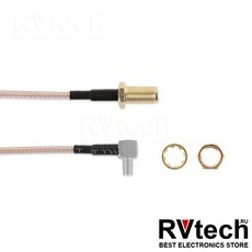 Пигтейл (TS9 - SMA-Female), Купить Пигтейл (TS9 - SMA-Female) в магазине РадиоВидео.рф, Разъемы, переходники, пигтейлы VEGATEL