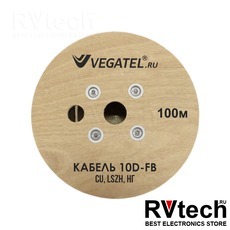 Кабель VEGATEL 10D-FB Cu (ГОСТ, синий), Купить Кабель VEGATEL 10D-FB Cu (ГОСТ, синий) в магазине РадиоВидео.рф, Кабель коаксиальный и фидерный