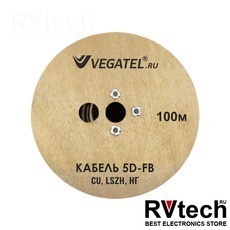 Кабель VEGATEL 5D-FB Cu (ГОСТ), Купить Кабель VEGATEL 5D-FB Cu (ГОСТ) в магазине РадиоВидео.рф, Кабель коаксиальный и фидерный