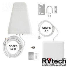 Комплект Titan-800/900 (LED), Купить Комплект Titan-800/900 (LED) в магазине РадиоВидео.рф, Комплекты для усиления сотовой связи