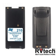 Аккумулятор AT 210 (Ni-MH, 7.2В, 2100мАч), Купить Аккумулятор AT 210 (Ni-MH, 7.2В, 2100мАч) в магазине РадиоВидео.рф, ICOM
