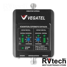 Комплект VEGATEL VT-900E/3G-kit (дом, LED), Купить Комплект VEGATEL VT-900E/3G-kit (дом, LED) в магазине РадиоВидео.рф, Комплекты для усиления сотовой связи