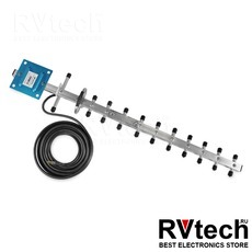 Комплект VEGATEL VT2-3G-kit (LED), Купить Комплект VEGATEL VT2-3G-kit (LED) в магазине РадиоВидео.рф, Комплекты для усиления сотовой связи