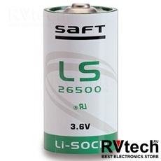 SAFT LS26500, Купить SAFT LS26500 в магазине РадиоВидео.рф, Литиевые элементы SAFT
