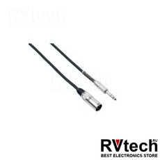 Bespeco IROMSBK Кабель готовый акустический cannon male XLRMX    mm jack TRS SS м, Купить Bespeco IROMSBK Кабель готовый акустический cannon male XLRMX    mm jack TRS SS м в магазине РадиоВидео.рф, Акустические кабели