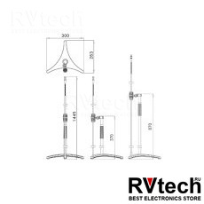 JTS FGM-62+MS-G5 Микрофон с напольной стойкой и ветрозащитой, Купить JTS FGM-62+MS-G5 Микрофон с напольной стойкой и ветрозащитой в магазине РадиоВидео.рф, Вокальные и универсальные микрофоны