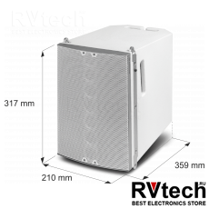 SE Audiotechnik M-F3AW PRO Активная акустическая система, элемент компактного массива, Купить SE Audiotechnik M-F3AW PRO Активная акустическая система, элемент компактного массива в магазине РадиоВидео.рф, Акустические системы активные