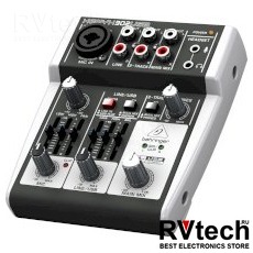 Behringer 302USB Аналоговый микшер, Купить Behringer 302USB Аналоговый микшер в магазине РадиоВидео.рф, Микшерные пульты аналоговые