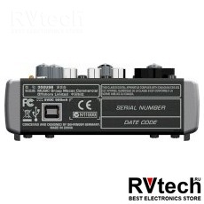 Behringer 302USB Аналоговый микшер, Купить Behringer 302USB Аналоговый микшер в магазине РадиоВидео.рф, Микшерные пульты аналоговые