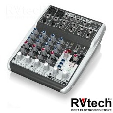 Behringer QX602MP3 Пульт микшерный универсальный малошумящий, 6 каналов, встроенный MP3-плеер, Купить Behringer QX602MP3 Пульт микшерный универсальный малошумящий, 6 каналов, встроенный MP3-плеер в магазине РадиоВидео.рф, Микшерные пульты аналоговые