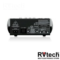 Behringer QX602MP3 Пульт микшерный универсальный малошумящий, 6 каналов, встроенный MP3-плеер, Купить Behringer QX602MP3 Пульт микшерный универсальный малошумящий, 6 каналов, встроенный MP3-плеер в магазине РадиоВидео.рф, Микшерные пульты аналоговые