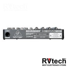 Behringer 1202 Аналоговый микшер, Купить Behringer 1202 Аналоговый микшер в магазине РадиоВидео.рф, Микшерные пульты аналоговые