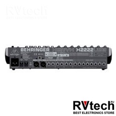 Behringer X2222USB Аналоговый микшер, Купить Behringer X2222USB Аналоговый микшер в магазине РадиоВидео.рф, Микшерные пульты аналоговые