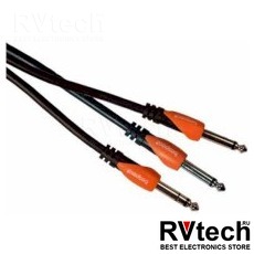 Bespeco SLYS2J180 Кабель готовый серии "SILOS", Купить Bespeco SLYS2J180 Кабель готовый серии "SILOS" в магазине РадиоВидео.рф, Инструментальные кабели