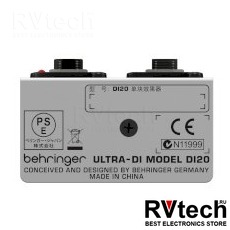 Behringer DI20 Директ-бокс, Купить Behringer DI20 Директ-бокс в магазине РадиоВидео.рф, Директ-боксы