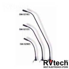 JTS GM-5218C Микрофон на "гусиной шее", Купить JTS GM-5218C Микрофон на "гусиной шее" в магазине РадиоВидео.рф, Инсталляционные микрофоны