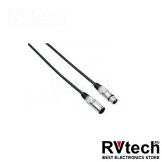Bespeco IROMB450BK Кабель микрофонный, Купить Bespeco IROMB450BK Кабель микрофонный в магазине РадиоВидео.рф, Микрофонные кабели