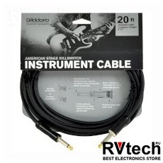 Planet Waves PW-AMSK-20 Кабель инструментальный Jack-Jack, Купить Planet Waves PW-AMSK-20 Кабель инструментальный Jack-Jack в магазине РадиоВидео.рф, Инструментальные кабели