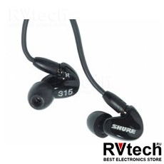 Shure SE315K Наушники, Купить Shure SE315K Наушники в магазине РадиоВидео.рф, Наушники