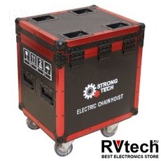 Strong Tech ST-1000 CASE Лебедка театральная с кейсом, грузоподъемность 1000 кг, Купить Strong Tech ST-1000 CASE Лебедка театральная с кейсом, грузоподъемность 1000 кг в магазине РадиоВидео.рф, Лебедки цепные