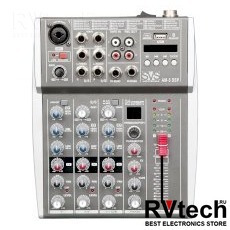SVS Audiotechnik mixers AM-5 DSP Микшерный пульт аналоговый, 5-канальный, Купить SVS Audiotechnik mixers AM-5 DSP Микшерный пульт аналоговый, 5-канальный в магазине РадиоВидео.рф, Микшерные пульты аналоговые