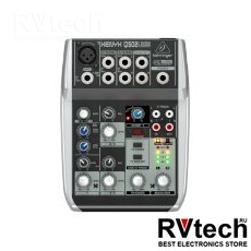 Behringer Q502USB Аналоговый микшер, Купить Behringer Q502USB Аналоговый микшер в магазине РадиоВидео.рф, Микшерные пульты аналоговые