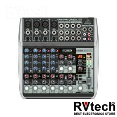 Behringer QX1202USB Аналоговый микшер, Купить Behringer QX1202USB Аналоговый микшер в магазине РадиоВидео.рф, Микшерные пульты аналоговые