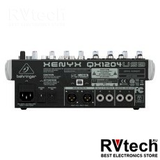 Behringer QX1204USB Аналоговый микшер, Купить Behringer QX1204USB Аналоговый микшер в магазине РадиоВидео.рф, Микшерные пульты аналоговые