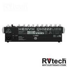 Behringer QX1222USB Аналоговый микшер, Купить Behringer QX1222USB Аналоговый микшер в магазине РадиоВидео.рф, Микшерные пульты аналоговые