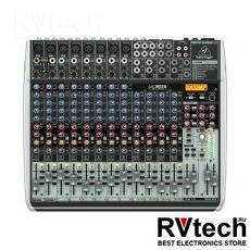 Behringer QX2222USB Аналоговый микшер, Купить Behringer QX2222USB Аналоговый микшер в магазине РадиоВидео.рф, Микшерные пульты аналоговые