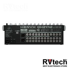 Behringer QX2442USB Аналоговый микшер, Купить Behringer QX2442USB Аналоговый микшер в магазине РадиоВидео.рф, Микшерные пульты аналоговые