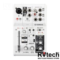 Yamaha AG03 Многоцелевой 3-канальный микшер с USB-аудиоинтерфейсом, Купить Yamaha AG03 Многоцелевой 3-канальный микшер с USB-аудиоинтерфейсом в магазине РадиоВидео.рф, Микшерные пульты аналоговые