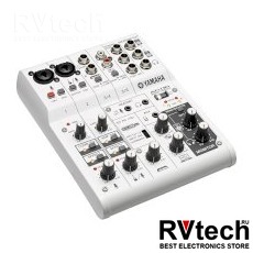Yamaha AG06 Многоцелевой 6-канальный микшер с USB-аудиоинтерфейсом, Купить Yamaha AG06 Многоцелевой 6-канальный микшер с USB-аудиоинтерфейсом в магазине РадиоВидео.рф, Микшерные пульты аналоговые