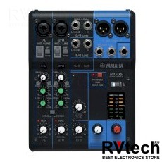 Yamaha MG06 Микшерный пульт аналоговый, Купить Yamaha MG06 Микшерный пульт аналоговый в магазине РадиоВидео.рф, Микшерные пульты аналоговые