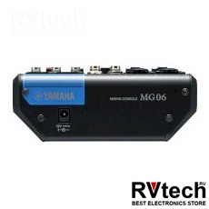 Yamaha MG06 Микшерный пульт аналоговый, Купить Yamaha MG06 Микшерный пульт аналоговый в магазине РадиоВидео.рф, Микшерные пульты аналоговые