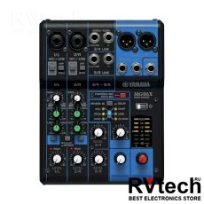 Yamaha MG06X Микшерный пульт аналоговый с процессором эффектов, Купить Yamaha MG06X Микшерный пульт аналоговый с процессором эффектов в магазине РадиоВидео.рф, Микшерные пульты аналоговые