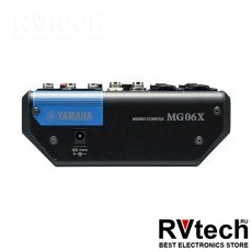 Yamaha MG06X Микшерный пульт аналоговый с процессором эффектов, Купить Yamaha MG06X Микшерный пульт аналоговый с процессором эффектов в магазине РадиоВидео.рф, Микшерные пульты аналоговые