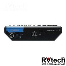 Yamaha MG10XU Микшерный пульт аналоговый с процессором эффектов и USB интерфейсом, Купить Yamaha MG10XU Микшерный пульт аналоговый с процессором эффектов и USB интерфейсом в магазине РадиоВидео.рф, Микшерные пульты аналоговые