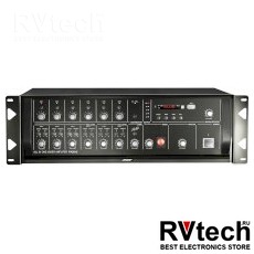 ABK PA-2812 Микшер-усилитель 6-зонный, Купить ABK PA-2812 Микшер-усилитель 6-зонный в магазине РадиоВидео.рф, Радиоузлы