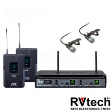 JTS E-7Du/E-7TBD+CM-501 Радиосистема двухканальная с двумя поясными передатчиками и петличными микрофонами, Купить JTS E-7Du/E-7TBD+CM-501 Радиосистема двухканальная с двумя поясными передатчиками и петличными микрофонами в магазине РадиоВидео.рф, Радиосистемы