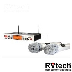 JTS F-36KD/MH-36K Радиосистема 2-канальная с ручным передатчиком, Купить JTS F-36KD/MH-36K Радиосистема 2-канальная с ручным передатчиком в магазине РадиоВидео.рф, Радиосистемы