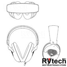 JTS HP-535 Наушники профессиональные, Купить JTS HP-535 Наушники профессиональные в магазине РадиоВидео.рф, Наушники